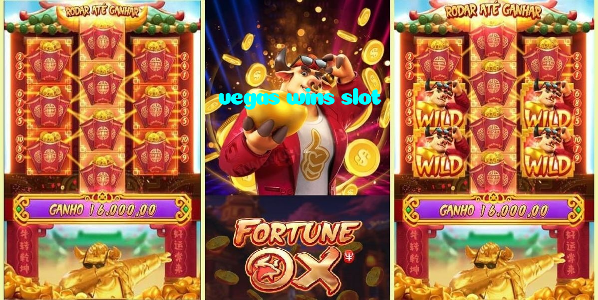 vegas wins slot casino presented on mobile device in Pakistan with slots and live games